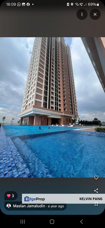 Edusentral apartment for Rent , Selangor, Setia Alam/Alam Nusantara