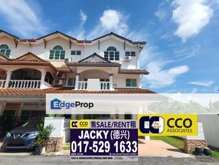 【CORNER UNIT】 🔥Tiger Lane Thompson Pine 3 Storey Townhouse🔥, Perak, Ipoh