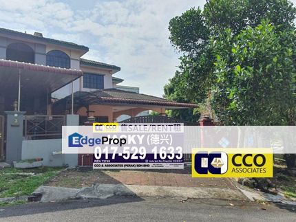 【FREEHOLD】 🔥Tasek Tawas Gemilang Double Storey Corner House🔥  , Perak, Kinta