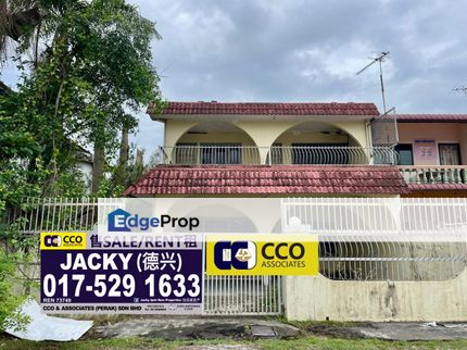 🔥[For Sale]🔥[For Sale]🔥 Nearby Pasir Puteh @Taman Melor Double Storey Semi D House  , Perak, Kinta