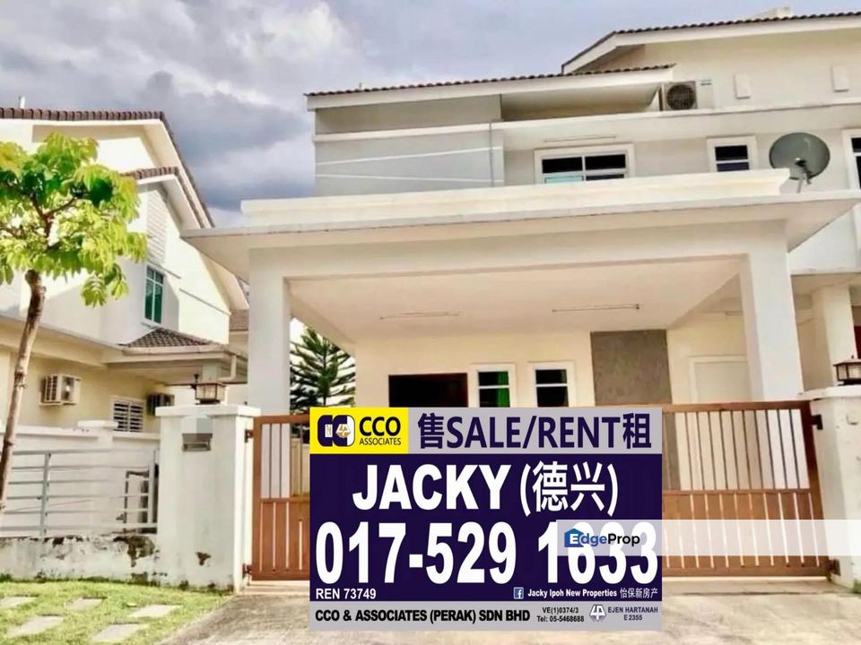Bercham Nova Double Storey Semi-D house *GATED AND GUARDED, Perak, Ipoh