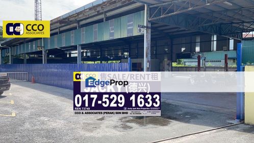 ‼️Menglembu Detached Factory For Rent‼️  , Perak, Menglembu