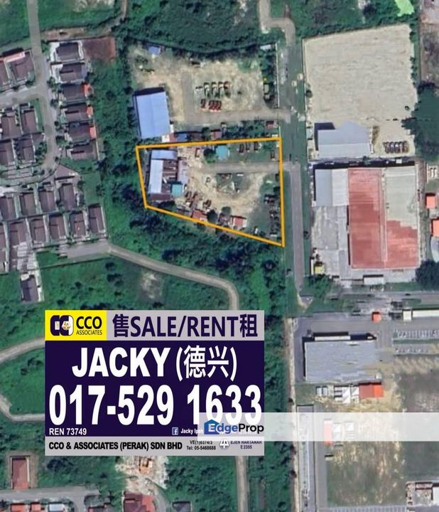 Batu Gajah Bemban 1.653 Acres Industrial Land For Sale, Perak, Batu Gajah