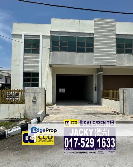 Kawasan Perindustri Siputeh 1.5 Storey Semi-D Factory , Perak, Tronoh