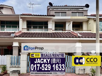IPOH GARDEN DOUBLE STOREY TERRACE HOUSE FOR SALE #24-Hour Security Guard Patrolling, Perak, Ipoh