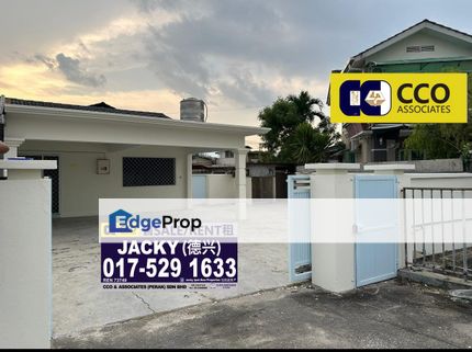 🔥IPOH TOWN @Canning Garden Single Storey Intermediate Corner House, Perak, Ipoh