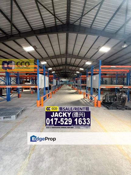 IPOH TOWN @Tasek 4 Block Fully Covered Industry For Rent , Perak, Ipoh