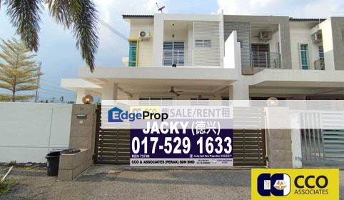 🔥Bercham Permai Double Storey Terrace Corner House🔥, Perak, Kinta
