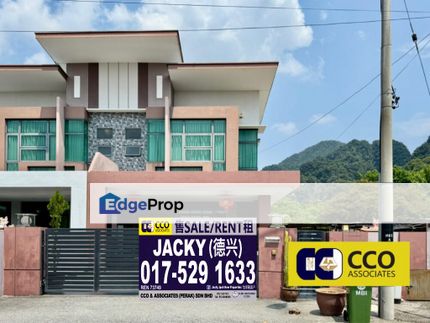 Gunung Rapat @Taman Rapat Setia Double Storey SEMI DETACHED House, Perak, Ipoh