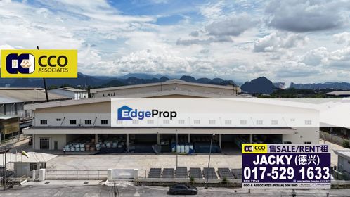Perak @Ipoh SUPER HUGE Detached Factory For SALE/ RENT, Perak, Ipoh