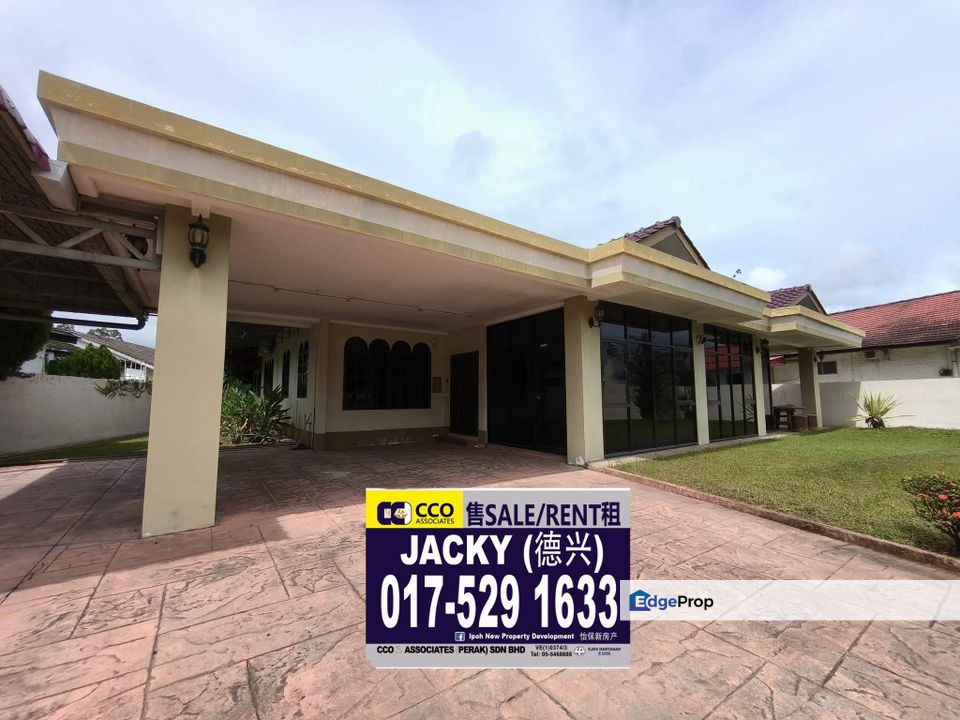 Canning Garden Single Storey Bungalow For Rent, Perak, Ipoh