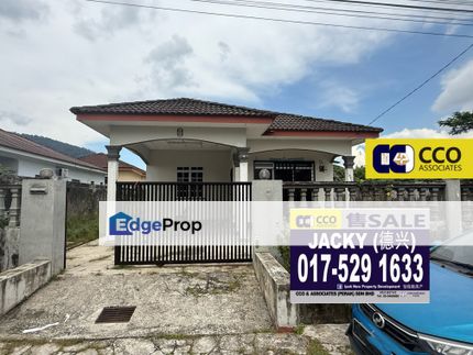 Buntong Single Storey Bungalow House For Sale , Perak, Ipoh