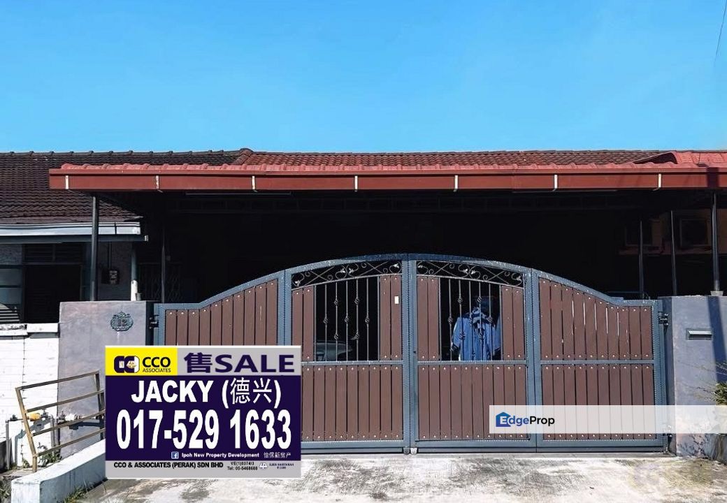 Canning Garden FREEHOLD Single Storey House For Sale, Perak, Ipoh