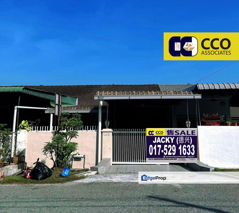 Canning Garden Single Storey House For Sale , Perak, Ipoh