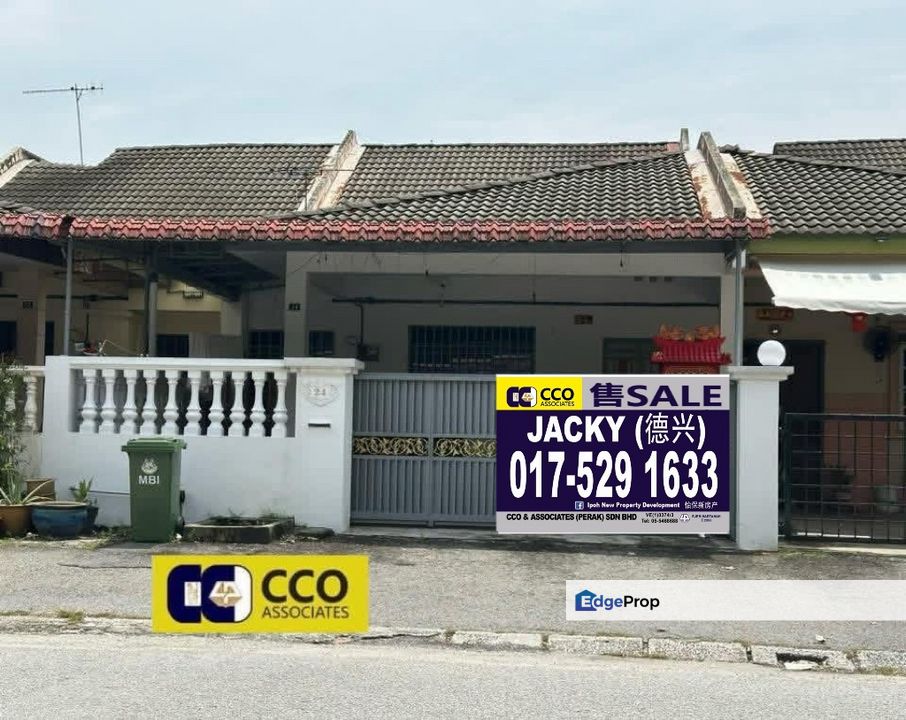 Menglembu Desa Rishah Single Storey terrace for SALE , Perak, Kinta