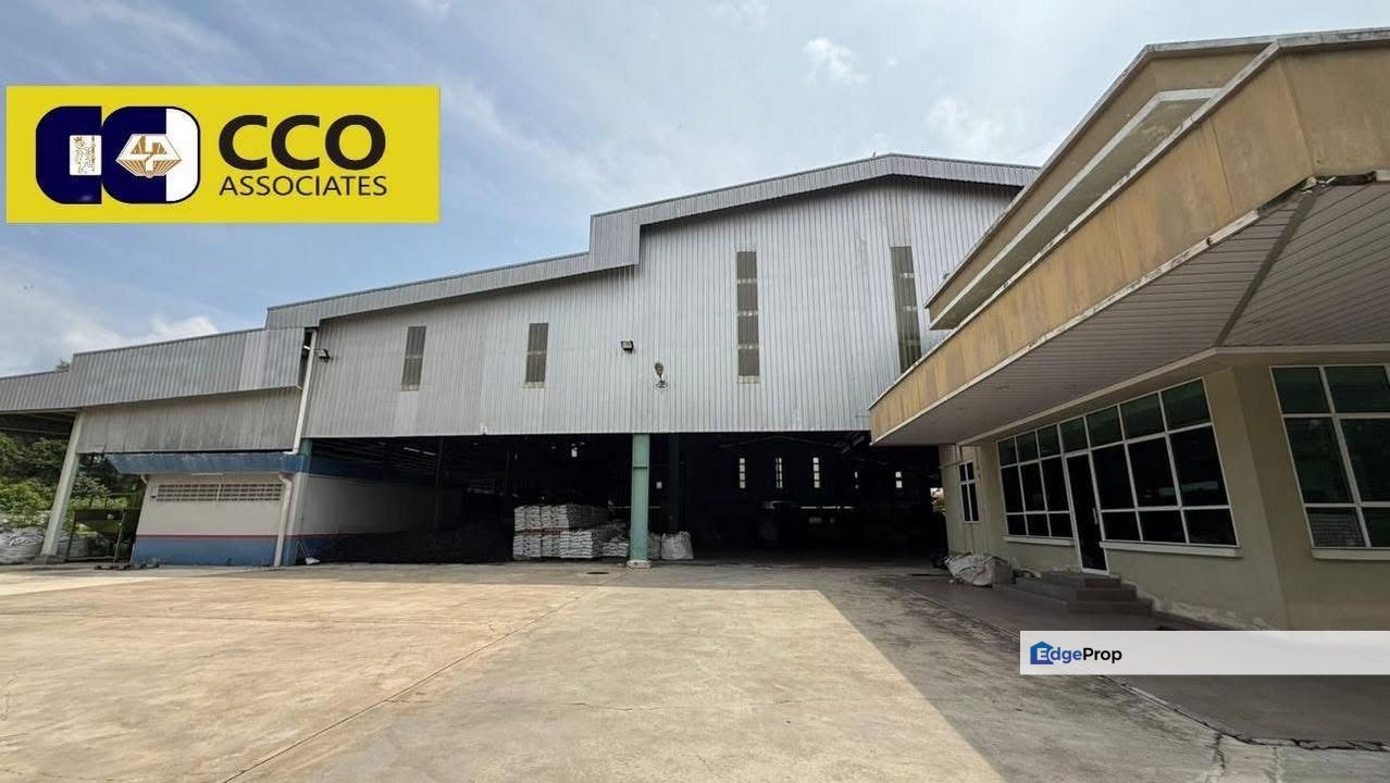 🔥Pusing-Batu Gajah Perdana 2.1 Acre Bungalow Factory For Rent🔥  , Perak, Pusing