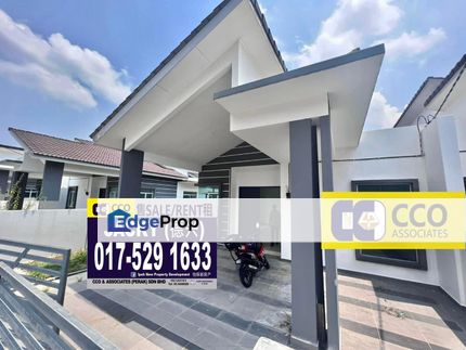 Klebang Perdana Freehold Single Storey Semi D New House For Sale, Perak, Chemor