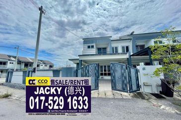 🔥Pengkalan, Ipoh *Gated Guarded*Double Storey Corner House For Rent🔥