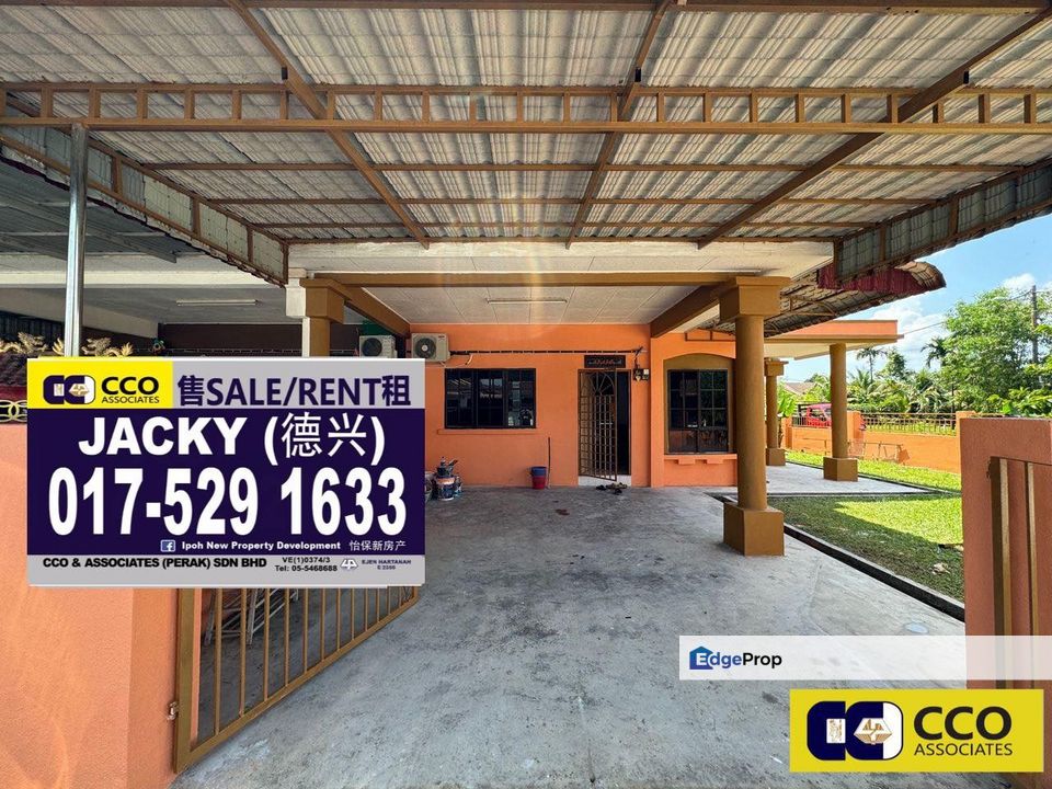 🏠Batu Gajah Perdana Single Storey Corner Lot 🔥For Sales🔥 for Sale ...