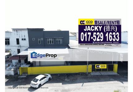 Menglembu I-Park 1.5 Storey Semi Detached Factory 万 里 望 一 层 半  【半 独 立 工 产】 出租 , Perak, Ipoh