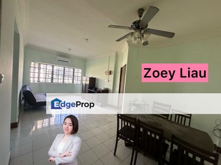 Likas Court Apartment Ground Floor Fully Furnished, Sabah, Likas