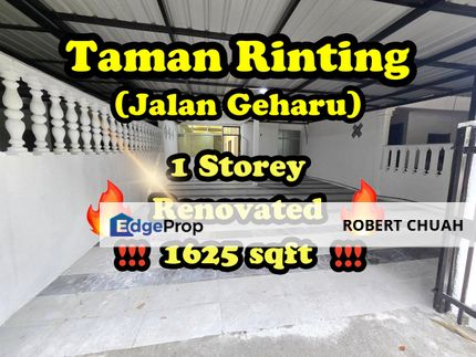 Taman Rinting 1 Storey House, Land Size1625sqft, Renovated, Johor, Masai