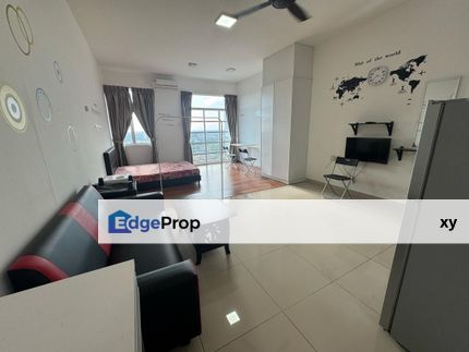 Nusa Heights Apartment Studio fully furniture for Rent , Johor, Gelang Patah