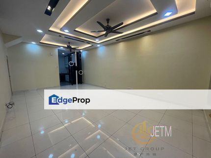 Karya residence Kampung Jawa double storey for rent parti furnished, Selangor, Klang