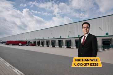R291 Bukit Raja Klang. New Detached Warehouse. Sale.