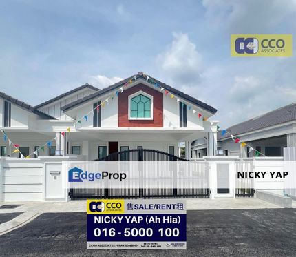 New single storey semi-d , Perak, Kinta
