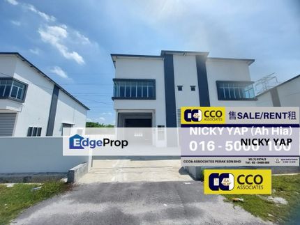 New semi-d factory warehouse for rent , Perak, Ipoh