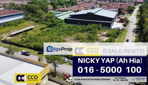 Industry land for sale Batu gajah, Perak, Batu Gajah
