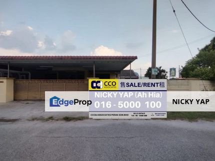 Single storey Corner lot ipoh garden , Perak, Ipoh