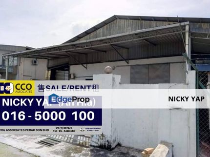 Pengkalan 2 factory warehouse for rent , Perak, Ipoh