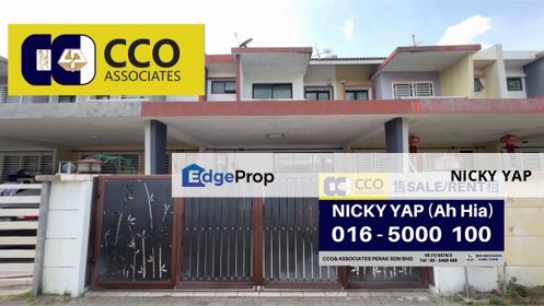 Pengkalan tiara double storey for sale , Perak, Ipoh