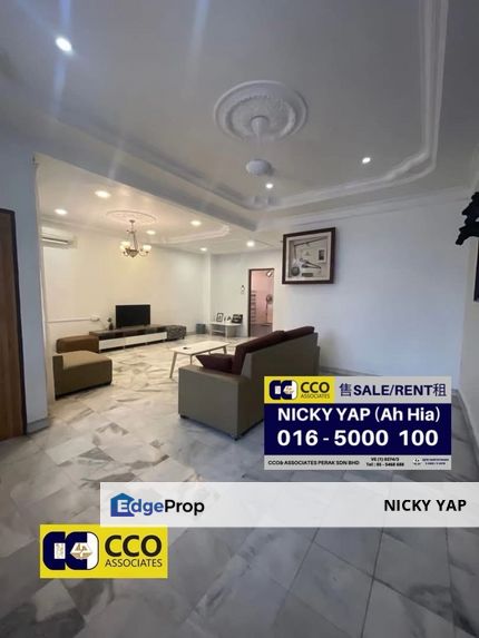 Tasek ipoh double storey for rent , Perak, Ipoh