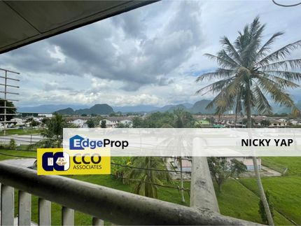 flat for sale bercham only 45,000 , Perak, Ipoh