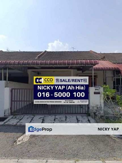 Single storey taman pertama first garden for sale , Perak, Ipoh