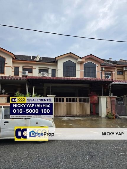 Menglembu double storey for sale , Perak, Kinta