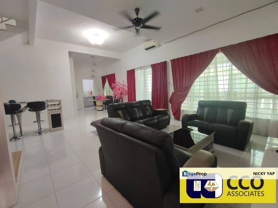 Lahat double storey semi-d gated guarded , Perak, Lahat