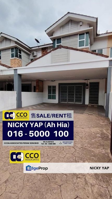 Bandar Sri Klebang super link house , Perak, Chemor