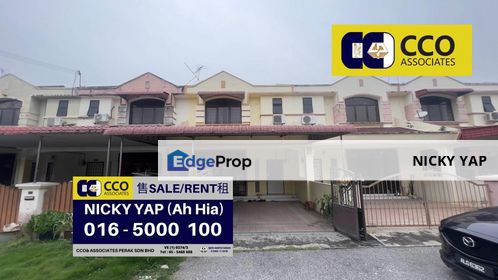 Pengkalan freehold double storey , Perak, Lahat