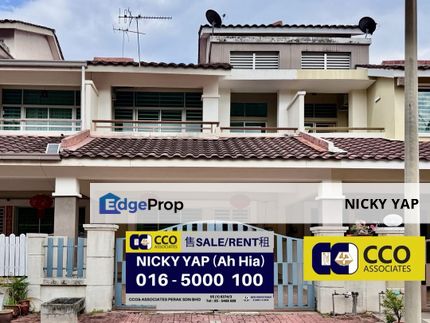 Ipoh garden double storey gated guarded, Perak, Ipoh