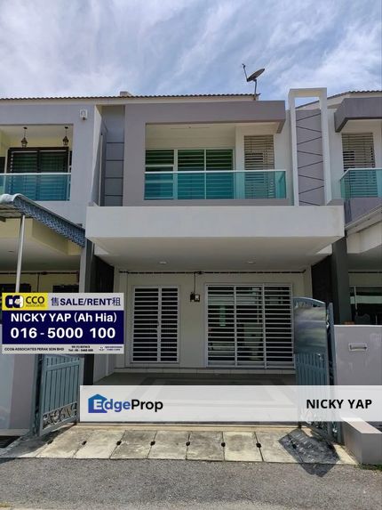 Klebang double storey full loan , Perak, Kinta