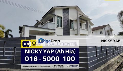 Klebang  double storey corner , Perak, Ipoh