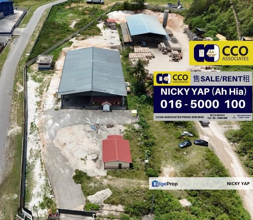 Tungzen industry factory rent , Perak, Kampong Kepayang