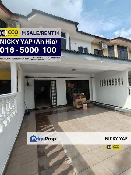 Pengkalan refurbished double storey  facing empty space , Perak, Ipoh