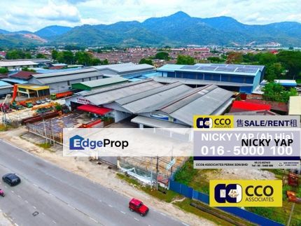 Mengelmbu factory warehouse ipoh for rent , Perak, Menglembu