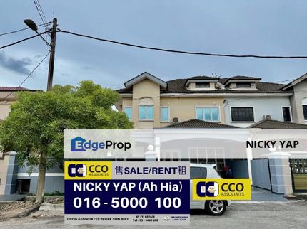 Lang indah double storey semi-d for sale, Perak, Kinta