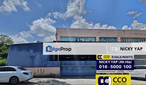 Batu gajah semi-d factory for sale , Perak, Batu Gajah